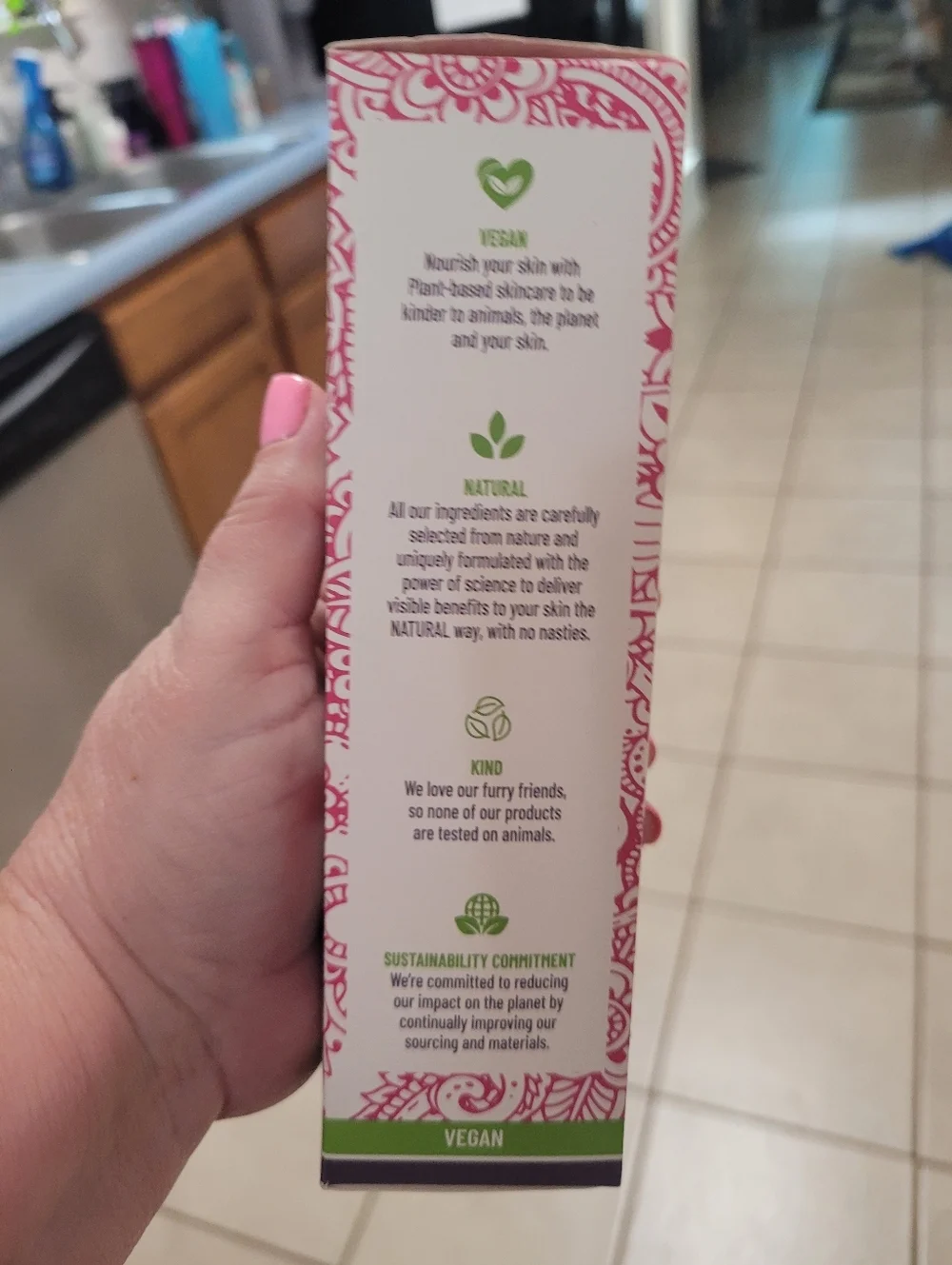 Human + Kind Double Face Cleanser w/ Reusable Face Cloth 3.3 oz / 100 ml